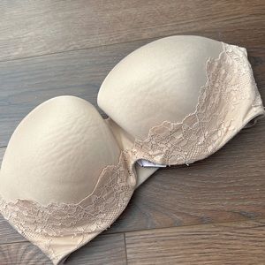 Strapless Victoria’s Secret bra 36DD